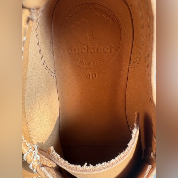 Duck Feet men’s size 40 Fyn tan barefoot wide shoes danish minimalist - Picture 3 of 7